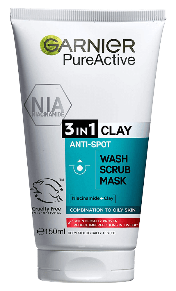 Pure Active 3 in 1 Wash Scrub Mask In the spotlight